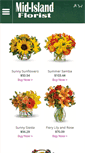 Mobile Screenshot of midislandflorist.com